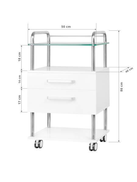 Pomocnik podologiczny 6052 biały - 5