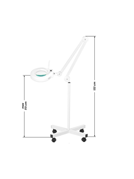 Lampa lupa led S4 + statyw - 6