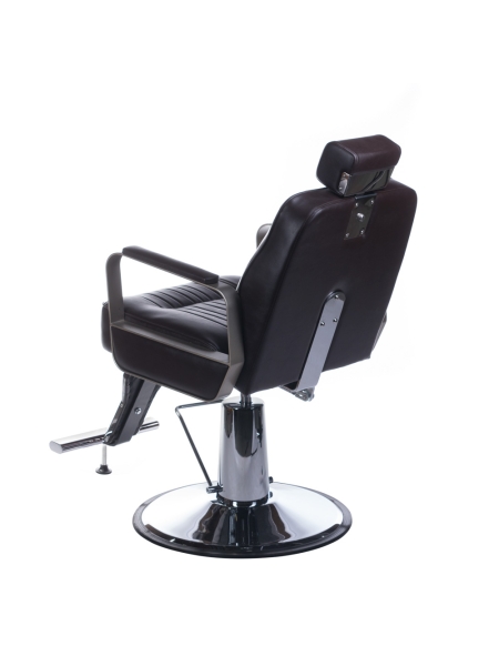 Fotel barberski HOMER BH-31237 Brązowy - 8