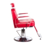 Fotel barberski HOMER BH-31237 Czerwony - 7