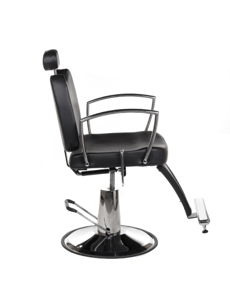 Fotel barberski HOMER II BH-31275 Czarny - 5