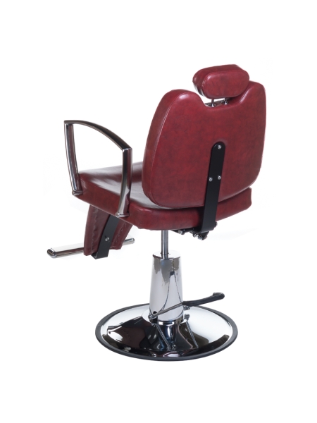 Fotel barberski HOMER II BH-31275 Czerwony - 8