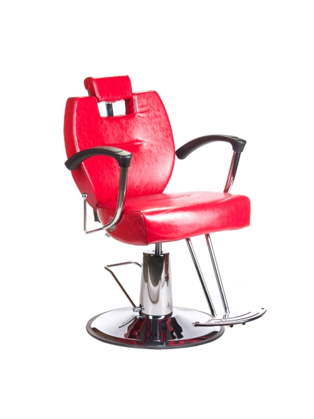 Fotel barberski HEKTOR BH-3208 Czerwony