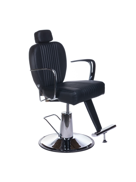 Fotel barberski OLAF BH-3273 Czarny