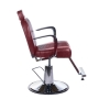 Fotel barberski OLAF BH-3273 Wiśniowy - 3