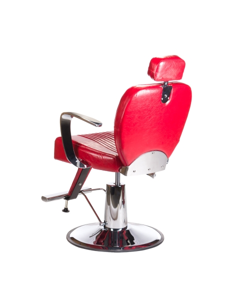 Fotel barberski OLAF BH-3273 Czerwony - 8