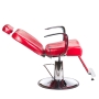 Fotel barberski OLAF BH-3273 Czerwony - 8