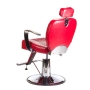 Fotel barberski OLAF BH-3273 Czerwony - 9