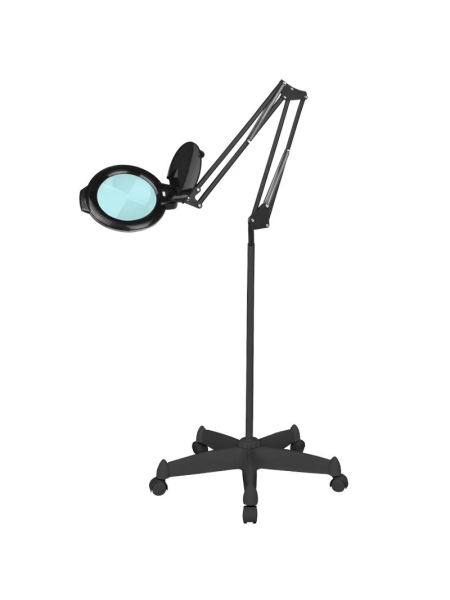 Lampa lupa led Glow Moonlight 8013/6' black ze statywem