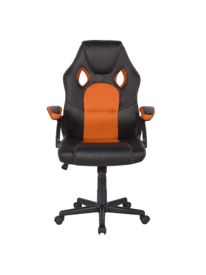 Fotel gamingowy Racer CorpoComfort BX-2052 Pomarań - image 2