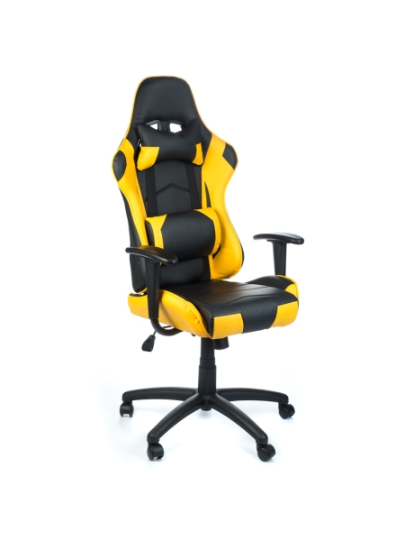 Fotel gamingowy RACER CorpoComfort BX-3700 Żółty