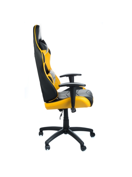 Fotel gamingowy RACER CorpoComfort BX-3700 Żółty - 3