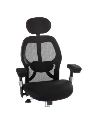 Fotel ergonomiczny CorpoComfort BX-4144 Czarny - image 2