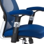 Fotel ergonomiczny CorpoComfort BX-4144 Niebieski - 7