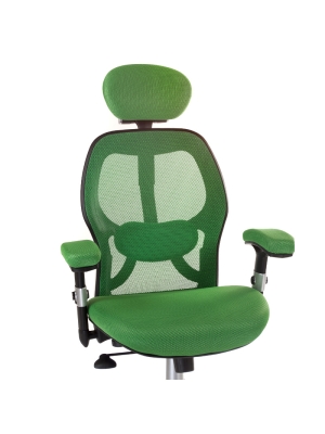 Fotel ergonomiczny CorpoComfort BX-4144 Zielony - image 2