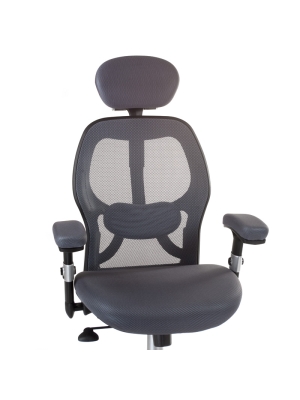 Fotel ergonomiczny CorpoComfort BX-4144 Szary - image 2