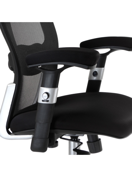 Fotel ergonomiczny CorpoComfort BX-4147 Czarny - 6