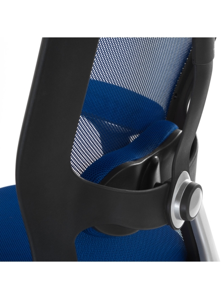 Fotel ergonomiczny CorpoComfort BX-4147 Niebieski - 4