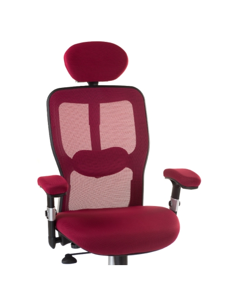 Fotel ergonomiczny CorpoComfort BX-4147 Czerwony - 2