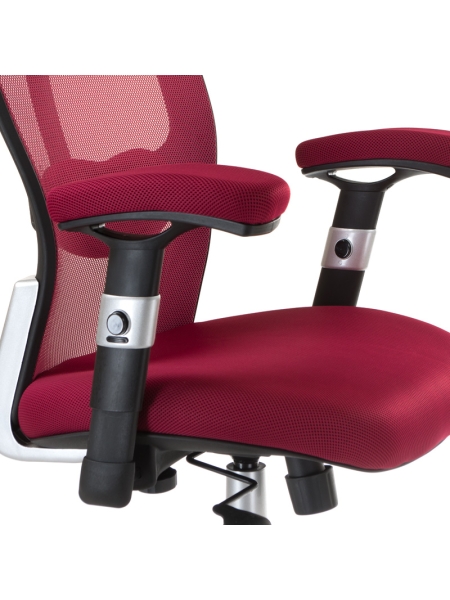 Fotel ergonomiczny CorpoComfort BX-4147 Czerwony - 6