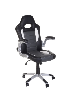 Fotel gamingowy RACER CorpoComfort BX-6923 Szary