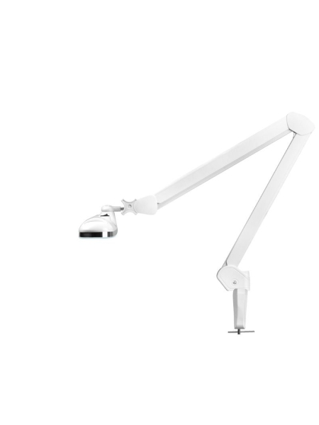 Lampa warsztatowa led Elegante 801-s z imadełkiem standard biała - 3