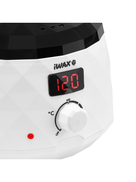 Podgrzewacz wosku iWax Diamond Tech 400 ml 100W biały - 5