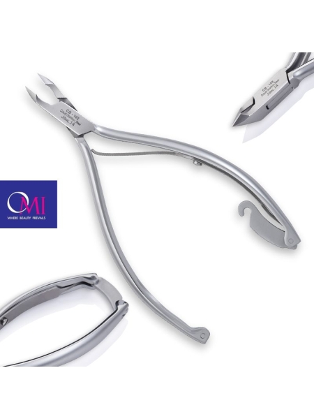 Omi pro-line cążki CB-102 cuticle nipper jaw 12/4 mm box joint - 2