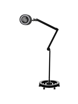 Lampa lupa Elegante 6025 60 led smd 5d black ze statywem - image 2