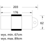 Fotel kosmetyczny elektr. Lux pedi 3M - 8