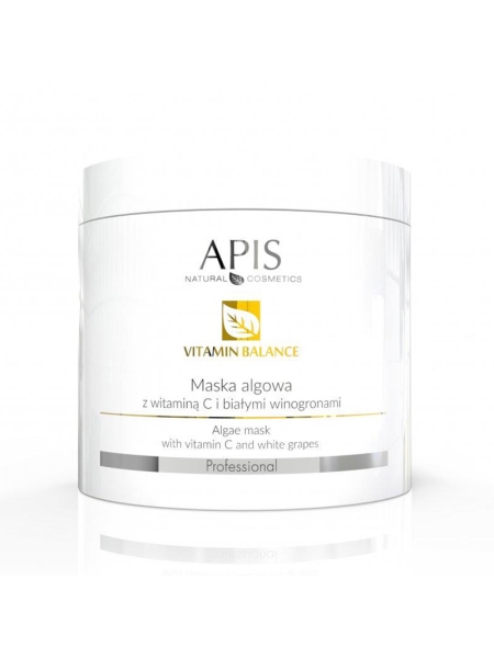 Apis vitamin balance maska algowa wit. C + białe winogrona 200 g