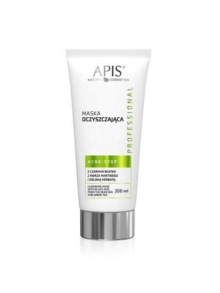 Apis acne-stop maska oczyszczająca z czarnym błotem 200 ml