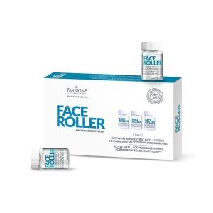 Farmona face roller aktywny koncentrat anti-ageing do zabiegów mezoterapii mikroigłowej 5 x 5 ml - image 2