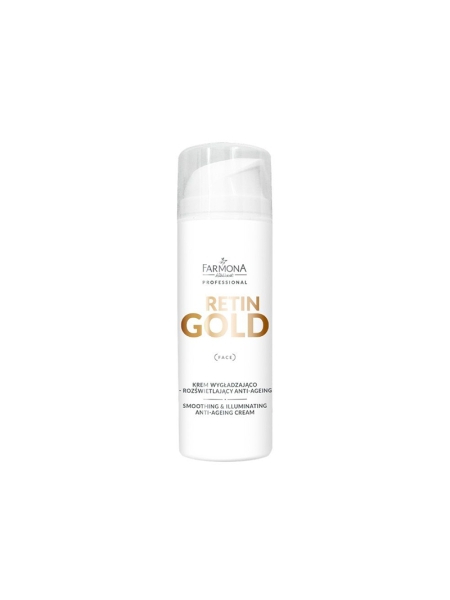 Farmona retin gold krem wygładzająco-rozświetlający anti- ageing 150 ml