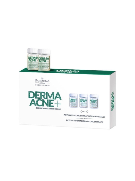 Farmona dermaacne+ aktywny koncentrat normalizujący 5 x 5 ml - 2