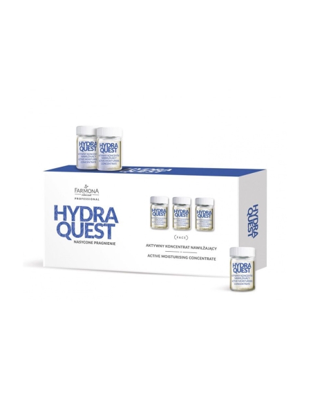 Farmona hydra quest aktywny koncentrat nawilżający 10 x 5 ml