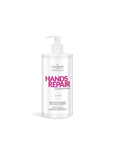 Farmona hands repair nawilżający sorbet do dłoni 500 ml