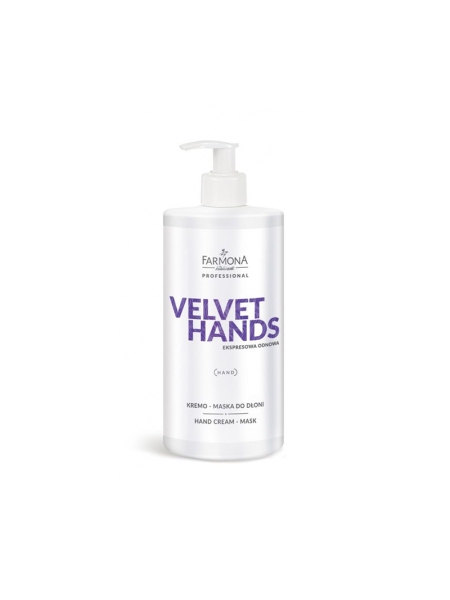 Farmona velvet hands kremo-maska do dłoni 500 ml