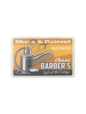 Tablica ozdobna barber B001