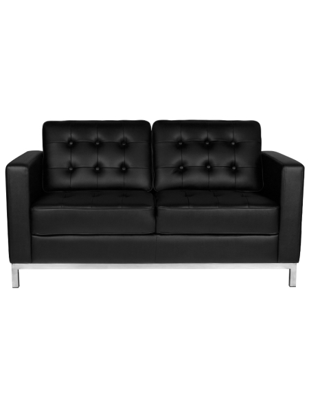 Gabbiano sofa do poczekalni BM18019 czarna - 2