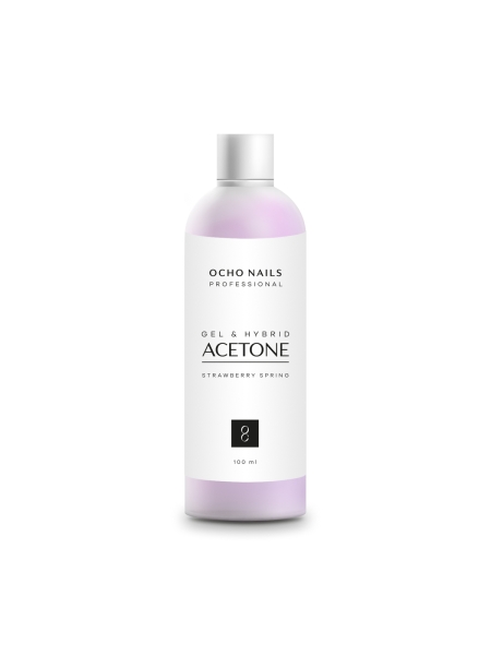 OCHO NAILS Aceton truskawkowy 100 ml