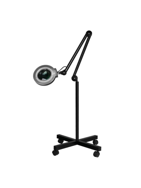 Lampa lupa S4 + statyw czarna