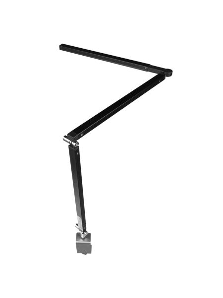 Lampa led 3-ramienna na biurko czarna - 7