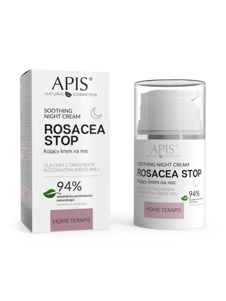 Apis rosacea- stop home terapis kojący krem na noc 50 ml