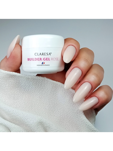 CLARESA BUILDER GEL ROSE -15 g - 2