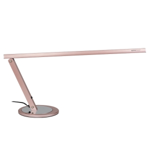 Lampa na biurko Slim led różowe złoto - image 2