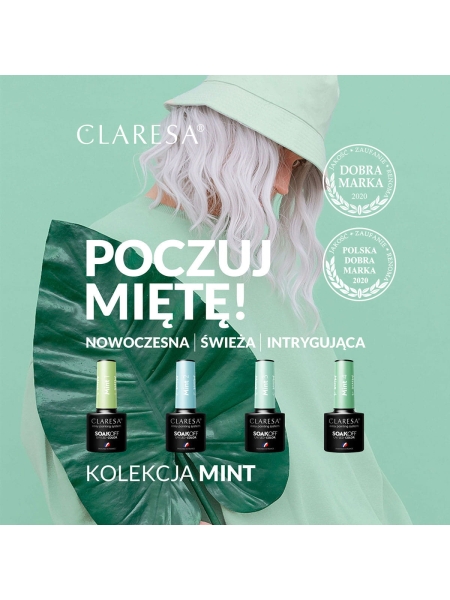 CLARESA Lakier hybrydowy MINT 1 -5g - 3