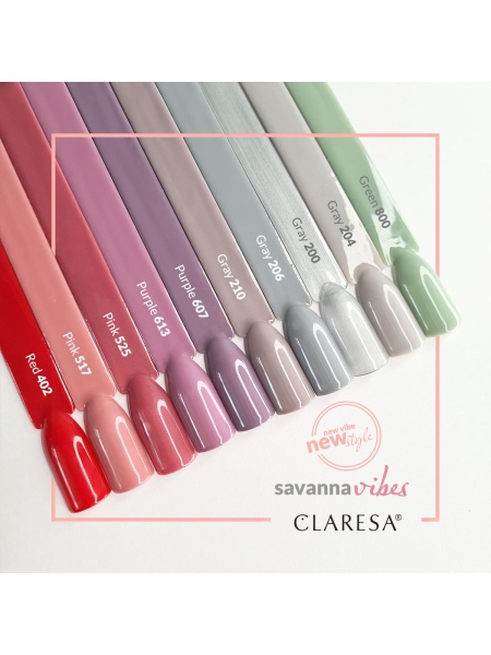 CLARESA Lakier hybrydowy PINK 525 -5g - 2