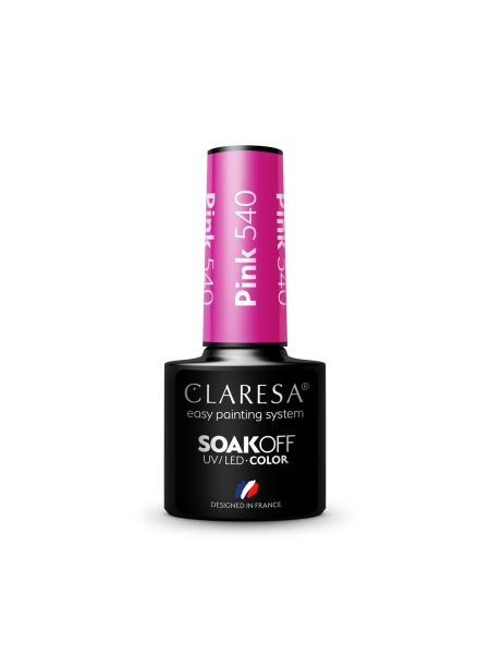 CLARESA Lakier hybrydowy PINK 540 -5g