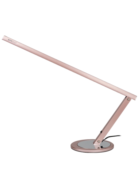 Lampa na biurko Slim 20W różowe złoto